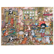 Gibsons 064285 Courtyard Cats 1000pc Jigsaw Puzzle
