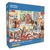 Gibsons Tails from the Tea Party 500pc Jigsaw Puzzle