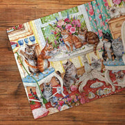Gibsons Tails from the Tea Party 500pc Jigsaw Puzzle