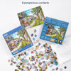 Gibsons Tails from the Tea Party 500pc Jigsaw Puzzle