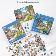 Gibsons Tails from the Tea Party 500pc Jigsaw Puzzle