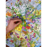 Gibsons Year In The Garden Circle 500pc Jigsaw Puzzle
