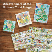 Gibsons National Trust A Year in the Forest 500pc Circular Jigsaw Puzzle