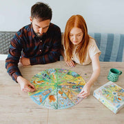 Gibsons National Trust A Year in the Forest 500pc Circular Jigsaw Puzzle
