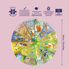 Gibsons National Trust A Year in the Forest 500pc Circular Jigsaw Puzzle
