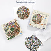 Gibsons National Trust A Year in the Forest 500pc Circular Jigsaw Puzzle