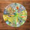 Gibsons National Trust A Year in the Forest 500pc Circular Jigsaw Puzzle