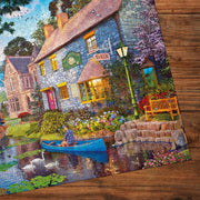Gibsons Tea On The River 1000pc Jigsaw Puzzle