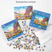 Gibsons A Day Out in Edinburgh 1000pc Jigsaw Puzzle