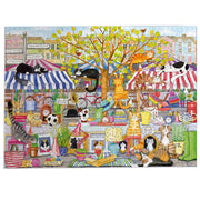Gibsons Flea Market Moggies 1000pc Jigsaw Puzzle