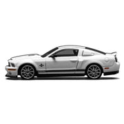 GreenLight x MotorHelix 1/64 Ford Mustang Shelby GT500 Super Snake 2007 White
