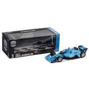 Greenlight 111701/18 Blue No.3 Scott McLaughlin NTT Indy Car Series Team Penske Gallagher (Road Course Configuration)