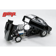 GMP 18932 1/18 1969 Mustang Gasser Show Stopper Triple Gloss Black