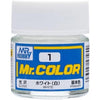 Mr Hobby (Gunze) C001 Mr Color Gloss White Lacquer Paint 10ml