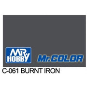 Mr Hobby (Gunze) C061 Mr Color Metallic Burnt Iron Lacquer Paint 10ml