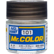 Mr Hobby (Gunze) C101 Mr Color Gloss Smoke Grey Lacquer Paint 10ml