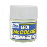 Mr Hobby (Gunze) C156 Mr Color Gloss Super White IV Lacquer Paint 10ml