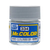 Mr Hobby (Gunze) C334 Mr Color Semi Gloss Barley Grey BS4800 18B21 Lacquer Paint 10ml