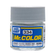 Mr Hobby (Gunze) C334 Mr Color Semi Gloss Barley Grey BS4800 18B21 Lacquer Paint 10ml