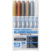 Mr Hobby (Gunze) CMS01 Mr Hobby Marker Metallic Set