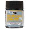 Mr Hobby (Gunze) GX218 Mr Metallic Color GX Graphite Black Lacquer Paint 18ml