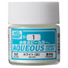 Mr Hobby (Gunze) H001 Aqueous Gloss White Acrylic Paint 10ml