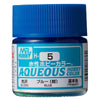 Mr Hobby (Gunze) H005 Aqueous Gloss Blue Acrylic Paint 10ml