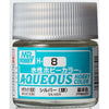 Mr Hobby (Gunze) H008 Aqueous Metallic Silver Acrylic Paint 10ml