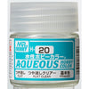 Mr Hobby (Gunze) H020 Aqueous Flat Clear Acrylic Paint 10ml