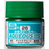 Mr Hobby (Gunze) H026 Aqueous Gloss Bright Green Acrylic Paint 10ml