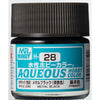 Mr Hobby (Gunze) H028 Aqueous Metal Black Acrylic Paint 10ml