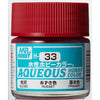 Mr Hobby (Gunze) H033 Aqueous Gloss Russet Acrylic Paint 10ml