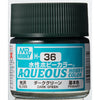 Mr Hobby (Gunze) H036 Aqueous Gloss Dark Green Acrylic Paint 10ml