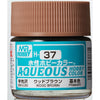 Mr Hobby (Gunze) H037 Aqueous Gloss Wood Brown Acrylic Paint 10ml
