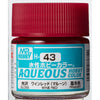 Mr Hobby (Gunze) H043 Aqueous Gloss Wine Red Acrylic Paint 10ml