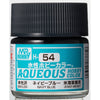 Mr Hobby (Gunze) H054 Aqueous Semi-Gloss Navy Blue Acrylic Paint 10ml
