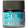 Mr Hobby (Gunze) H064 Aqueous Semi-Gloss RLM Dark Green Acrylic Paint 10ml