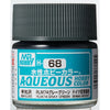 Mr Hobby (Gunze) H068 Aqueous Semi-Gloss RLM Dark Grey Acrylic Paint 10ml
