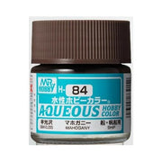 Mr Hobby (Gunze) H084 Aqueous Semi Gloss Mahogany Acrylic Paint 10ml