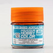 Mr Hobby (Gunze) H092 Aqueous Gloss Clear Orange Acrylic Paint 10ml