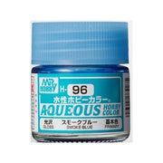 Mr Hobby (Gunze) H096 Aqueous Gloss Smoke Blue Acrylic Paint 10ml