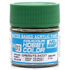 Mr Hobby (Gunze) H312 Aqueous Semi-Gloss Green FS34227 Acrylic Paint 10ml
