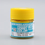 Mr Hobby (Gunze) H329 Aqueous Gloss Yellow FS13538 Acrylic Paint 10ml