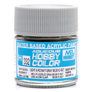 Mr Hobby (Gunze) H332 Aqueous Semi-Gloss Aircraft Grey BS381C/ 627 Acrylic Paint 10ml