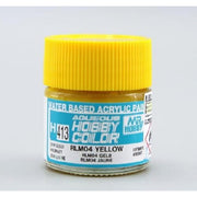 Mr Hobby (Gunze) H413 Aqueous Semi-Gloss RLM 04 Yellow Acrylic Paint 10ml