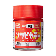 Mr Hobby (Gunze) SVC03 Soft Vinyl Color Flat Red 18ml