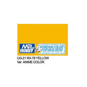 Mr Hobby (Gunze) UG21 Mr Color Gundam Color RX-78 Yellow Version Lacquer Paint 10ml