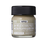 Mr Hobby (Gunze) WP02 Mr Weathering Paste Mud White 40ml