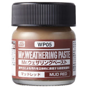 Mr Hobby (Gunze) WP05 Mr Weathering Paste Mud Red 40ml