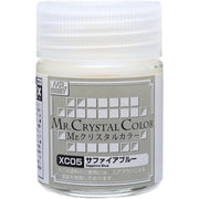 Mr Hobby (Gunze) XC05 Acrylic Mr Crystal Colour Sapphire blue Lacquer Paint 10ml